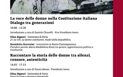 A Morbegno le Madri Costituenti dialogano con le giovani generazioni